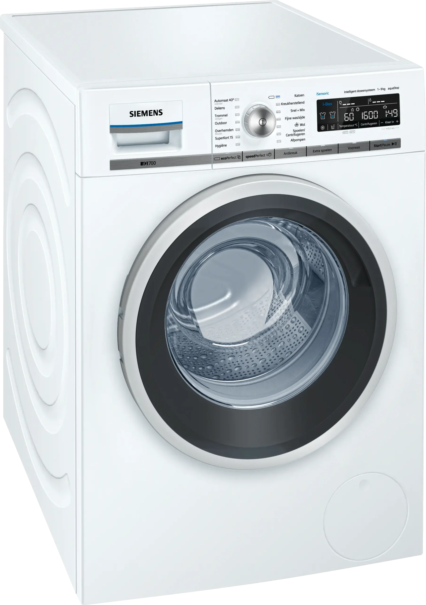 Siemens WM16W672NL IQ700 I-DOS wasmachine 9 kg A+++