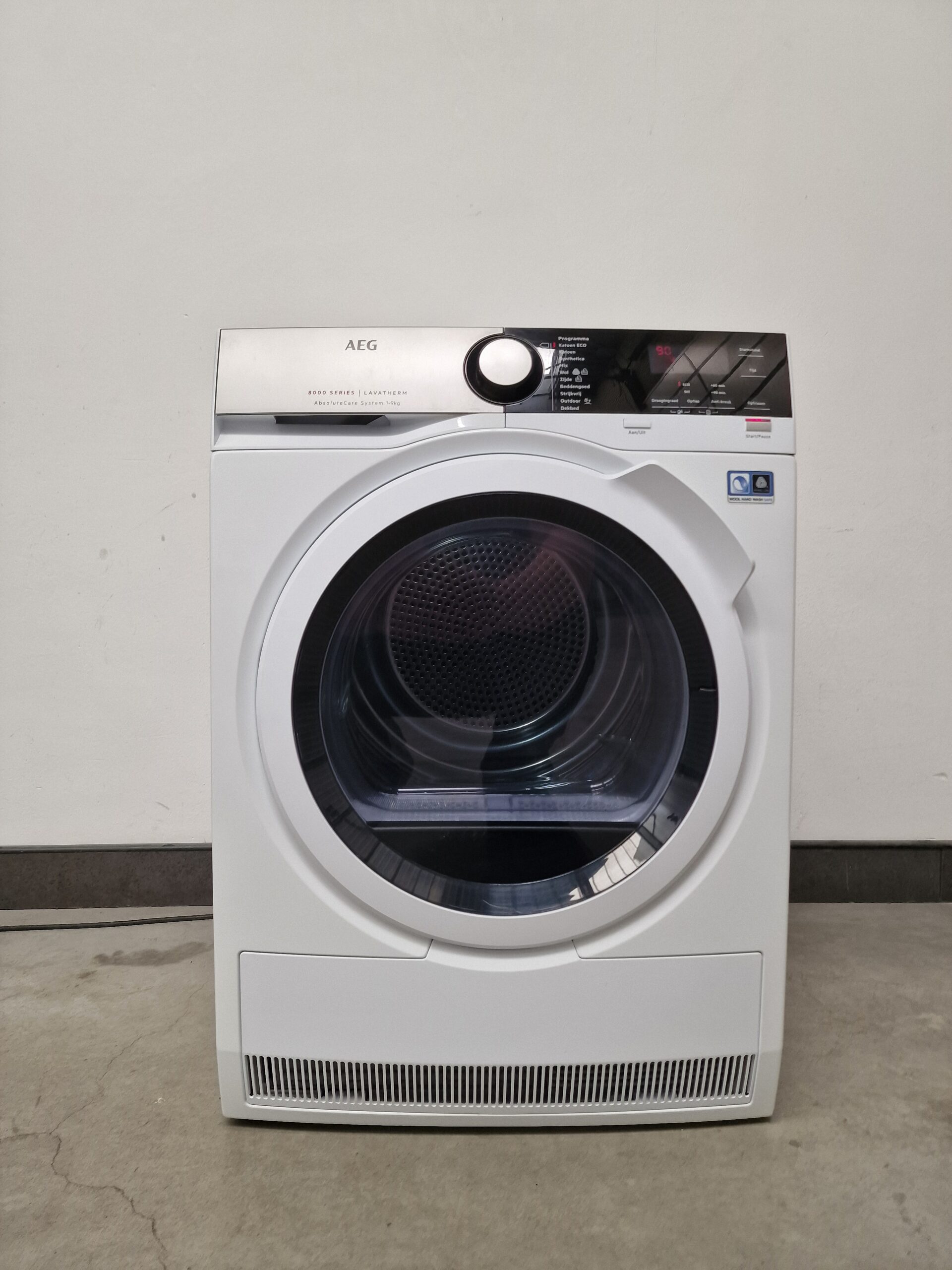AEG T8DE95EW Serie 8000 Warmtepompdroger 9 kg A++ - Afbeelding 2