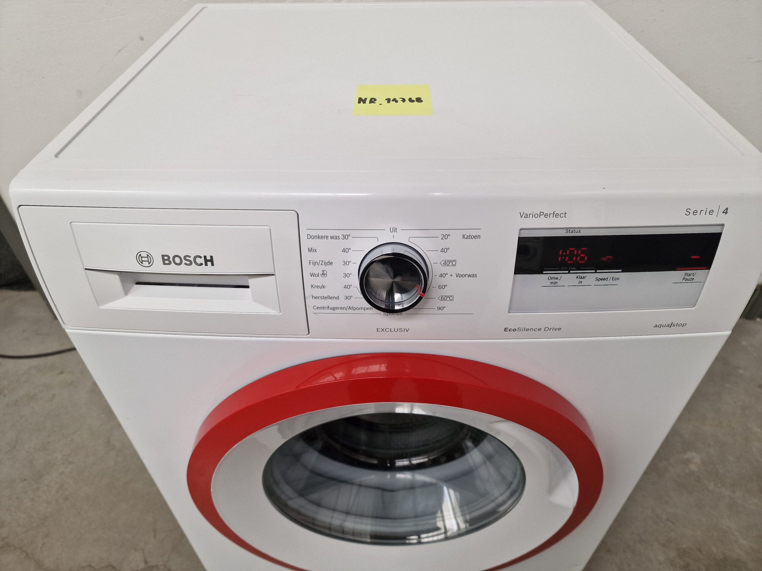 Bosch WAN28090NL Serie 4 Wasmachine 6 kg A+++ - Afbeelding 3