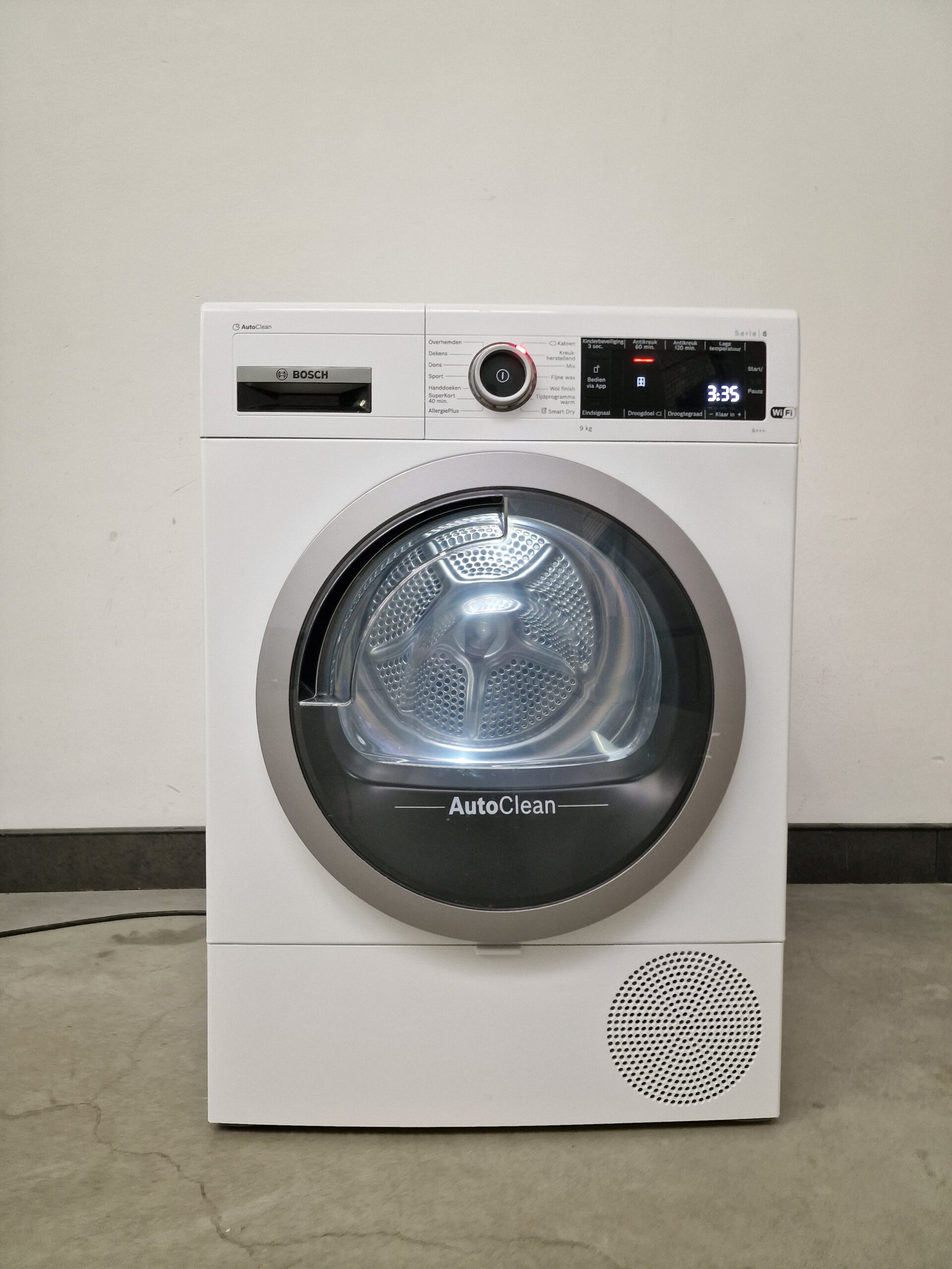Bosch WTXH8M75NL Serie 8 Auto Clean Warmtepompdroger 9 kg A+++ - Afbeelding 3
