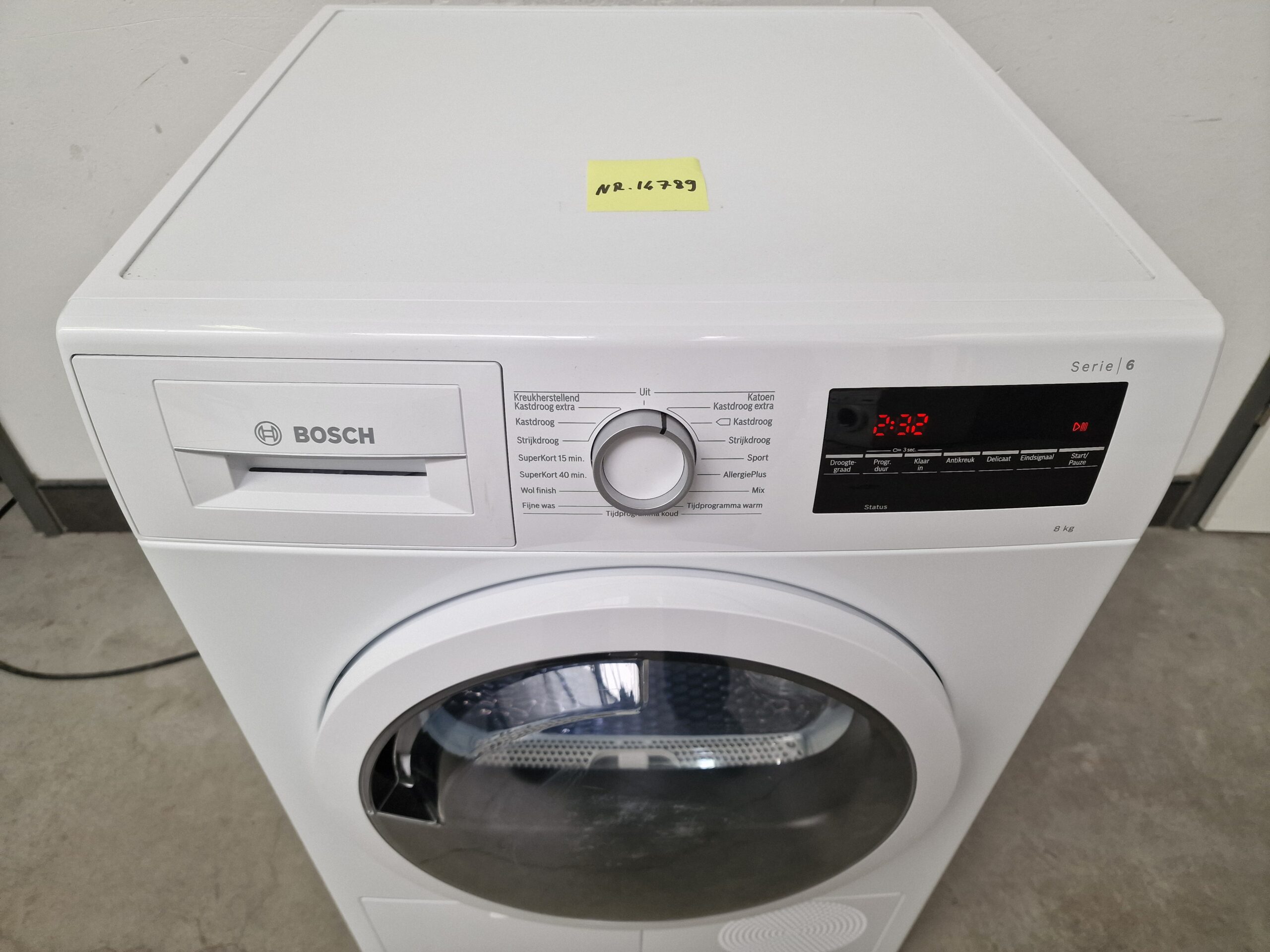 Bosch WTG846C0NL Serie 6 Condensdroger 8 kg - Afbeelding 4