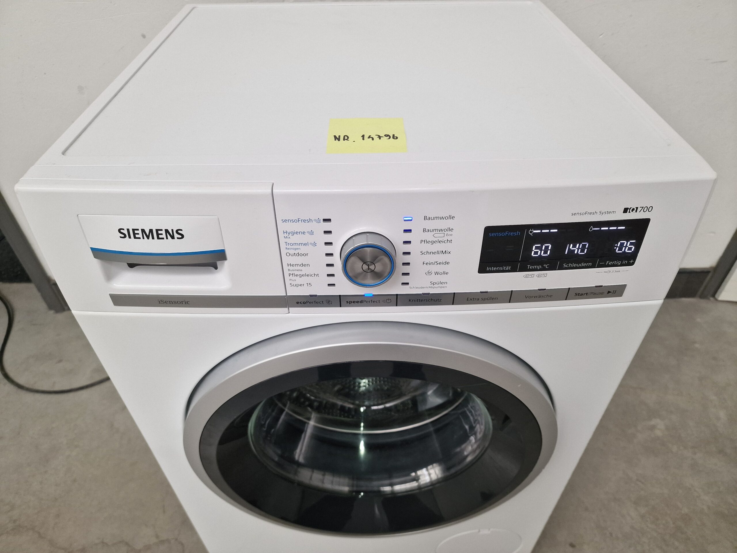 Siemens WM14W740 IQ700 Wasmachine 8 kg A+++ - Afbeelding 3