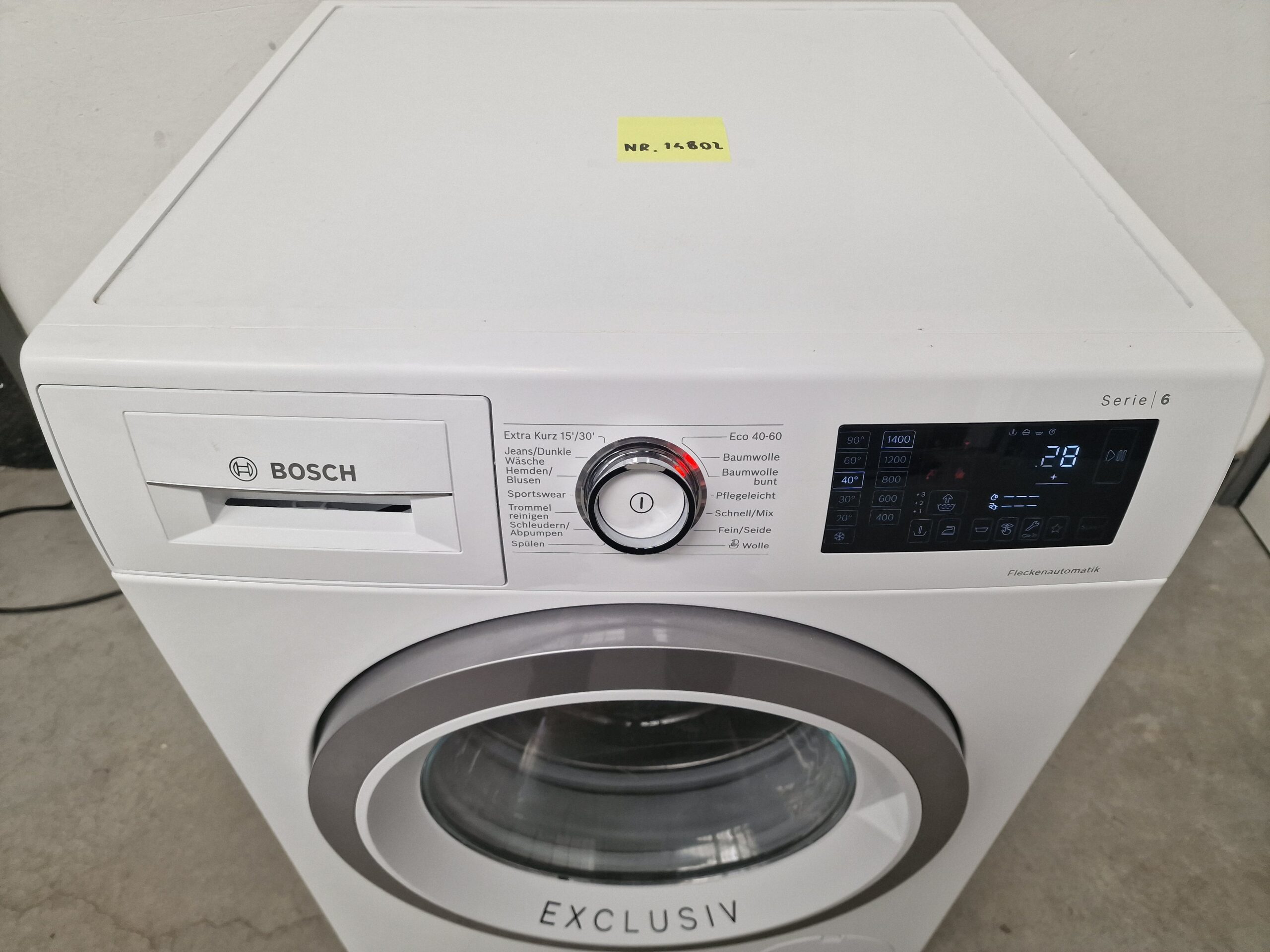 Bosch WAU28R90 Serie 6 Wasmachine 9 kg A+++ - Afbeelding 3