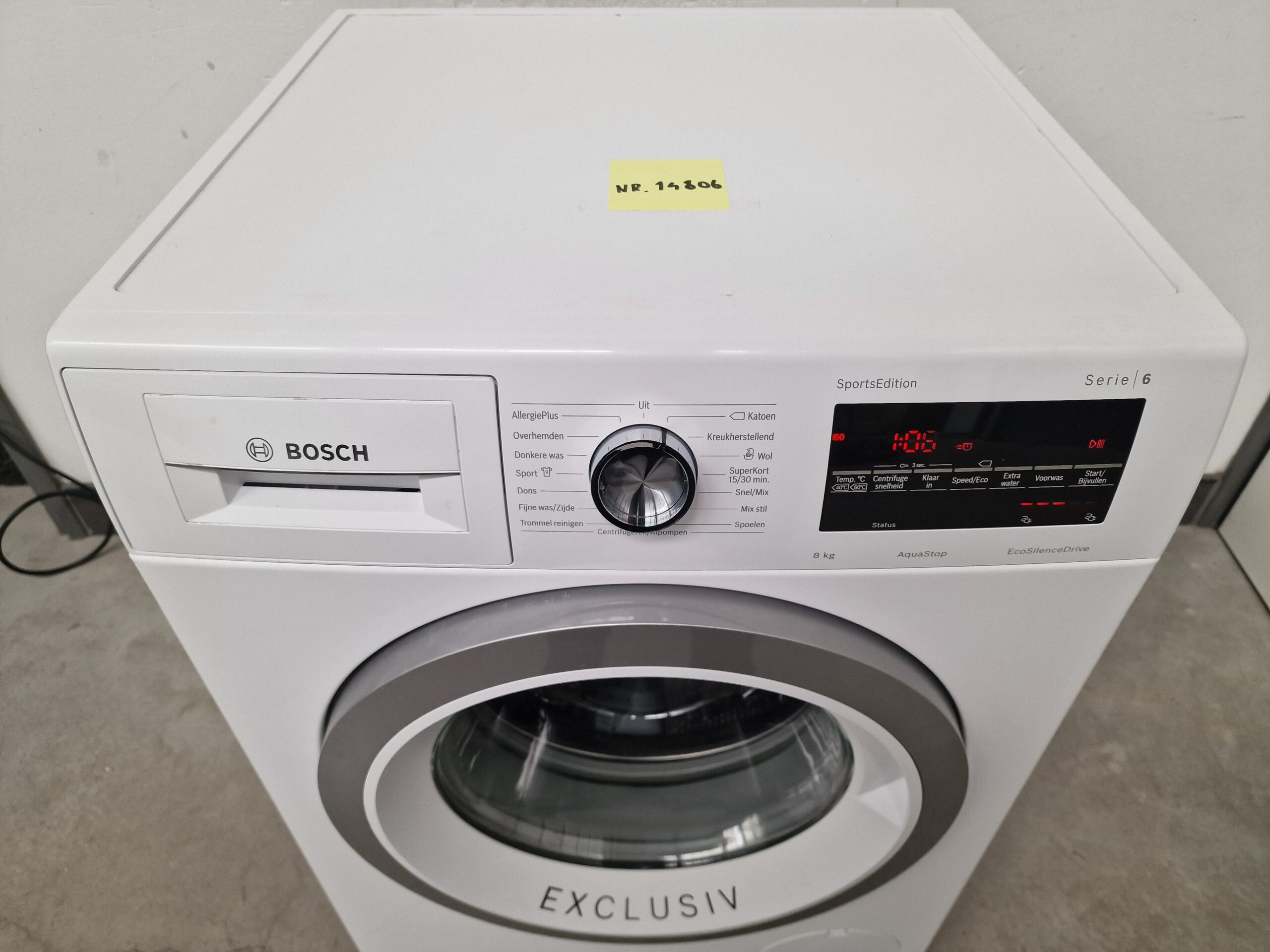 Bosch WAT28493NL Serie 6 Wasmachine 8 kg A+++ - Afbeelding 5