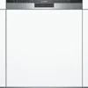 Siemens SN558S10IN IQ500 Half Geïntegreerde Inbouw Onderbouw Vaatwasser A++