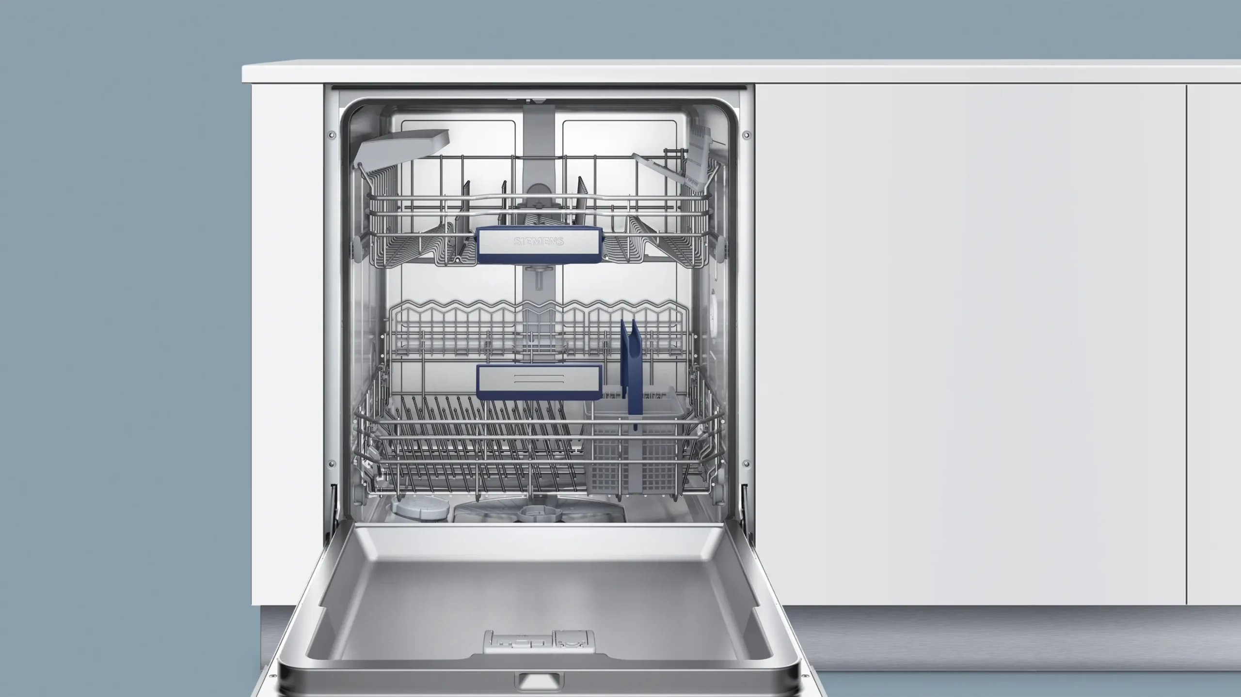 Siemens Volledige SN66M053EU Geïntegreerde Inbouw Vaatwasser A++ - Afbeelding 2