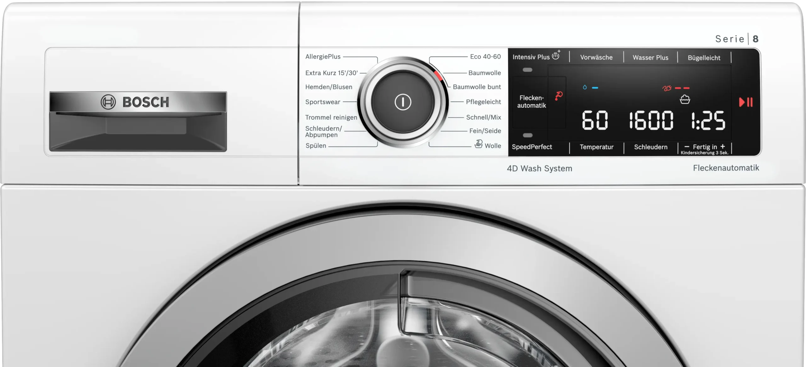 Bosch WAX32M00 Serie 8 Wasmachine 9 kg - Afbeelding 2